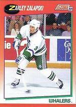 1991 Score Canadian (English) #111 Zarley Zalapski