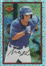 2014 Bowman Draft 1989 Bowman is Back Silver Diamond Refractor #89BIB-MP Max Pentecost