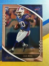 2020 Panini Absolute (Retail - RCs Foil only) #200 Zack Moss