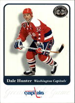 2001 Fleer Greats of the Game #18 Dale Hunter