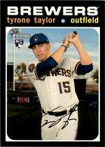 2020 Topps Heritage High Number #603 Tyrone Taylor