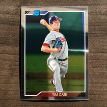 2020 Bowman Heritage Chrome Prospects #92CP-TC Tim Cate