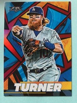 2021 Topps Fire Flame #111 Justin Turner