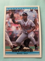 1992 Donruss Base Set #163 Brian Hunter