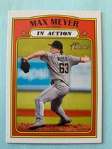 2021 Topps Heritage Minor League #183 Max Meyer