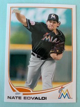 2013 Topps Base Set Series 2 #563 Nate Eovaldi