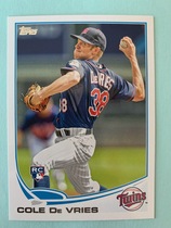 2013 Topps Base Set Series 2 #636 Cole De Vries