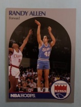 1990 NBA Hoops Hoops #254 Randy Allen