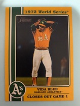 2021 Topps Heritage High Number 1972 World Series Highlights #72WS-2 Vida Blue