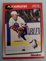 1991 Score Canadian (English) #148 Ken Baumgartner