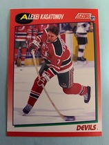 1991 Score Canadian (English) #194 Alexei Kasatonov