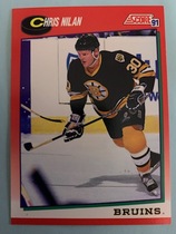 1991 Score Canadian (English) #197 Chris Nilan