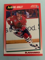 1991 Score Canadian (English) #201 Michel Goulet
