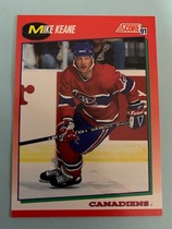 1991 Score Canadian (English) #251 Mike Keane