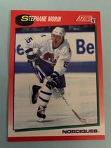 1991 Score Canadian (English) #254 Stephane Morin