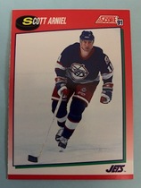 1991 Score Canadian (English) #256 Scott Arniel