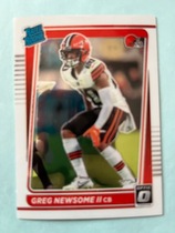 2021 Donruss Optic #252 Greg Newsome Ii