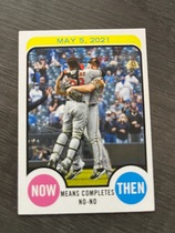 2022 Topps Heritage High Number Now & Then #NAT-11 John Means