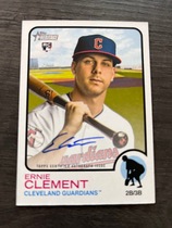 2022 Topps Heritage Real One Autos #ROA-EC Ernie Clement