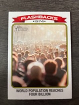 2023 Topps Heritage News Flashbacks #NF-2 World Population