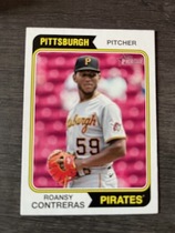 2023 Topps Heritage #244 Roansy Contreras