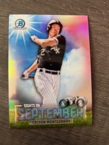 2023 Bowman Chrome Sights on September #SOS-6 Colson Montgomery