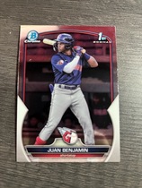 2023 Bowman Chrome Prospects #BCP-151 Juan Benjamin
