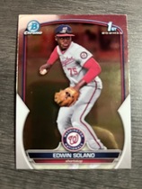 2023 Bowman Chrome Prospects #BCP-169 Edwin Solano