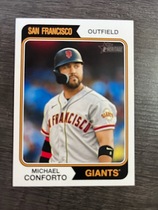 2023 Topps Heritage High Number #543 Michael Conforto