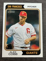 2023 Topps Heritage High Number #664 Alex Cobb