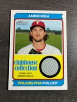 2023 Topps Heritage High Number Clubhouse Collection Relics #CCR-AN Aaron Nola