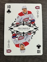 2023 Upper Deck O-Pee-Chee OPC Playing Cards #10C Cole Caufield