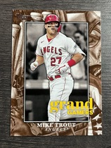 2024 Topps Grand Gamers #GOG-20 Mike Trout