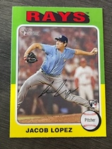2024 Topps Heritage #285 Jacob Lopez