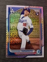 2024 Bowman Chrome Mega Box (Mojo Refractor) #36 Yoshinobu Yamamoto