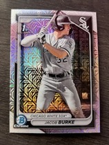 2024 Bowman Chrome Mega Box Prospects (Mojo Refractor) #BCP-116 Jacob Burke