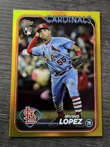 2024 Topps Gold Foil Series 2 #573 Irving Lopez