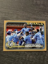 2024 Topps Gold Series 2 #514 Kansas City Royals