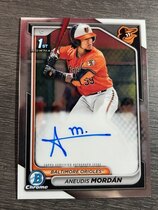 2024 Bowman Chrome Prospects Autos #CPA-AMO Aneudis Mordan