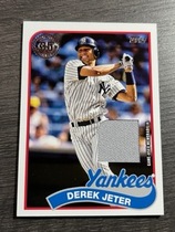 2024 Topps 1989 Topps Relics Series 2 #89R2-DJ Derek Jeter