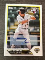 2023 Topps Pro Debut Autos #PD-191 Tres Gonzalez