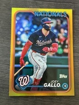 2024 Topps Update Gold Foil #US136 Joey Gallo