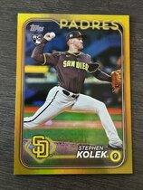 2024 Topps Update Gold Foil #US259 Stephen Kolek