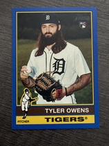2025 Topps Heritage High Number Dark Blue Bordered #522 Tyler Owens