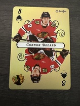 2025 Upper Deck O-Pee-Chee OPC Playing Cards #8-S Connor Bedard