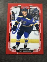 2025 Upper Deck O-Pee-Chee OPC Red Border #214 Pavel Buchnevich