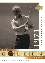 2001 Upper Deck Base Set #114 Jack Nicklaus