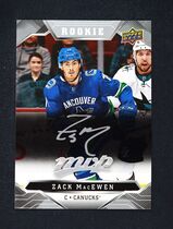 2019 Upper Deck MVP Silver Script #246 Zack Macewen