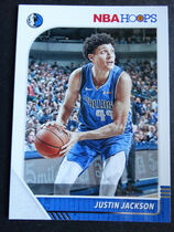 2019 Panini NBA Hoops #44 Justin Jackson