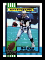 1990 Topps Base Set #482 Troy Aikman